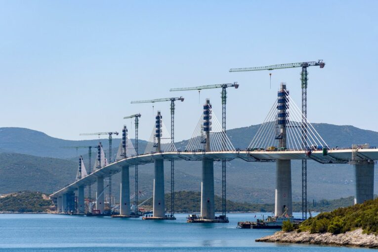 Croatia's Peljesac Bridge construction relied on MCI anti-corrosion technology
