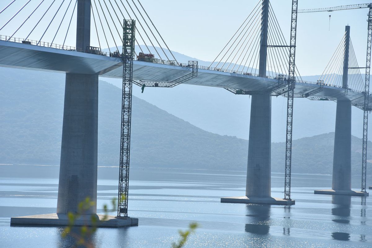 Croatia's Peljesac Bridge construction relied on MCI anti-corrosion technology
