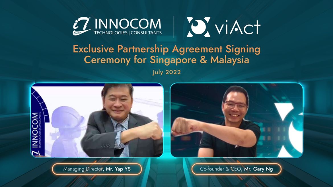 viAct announces strategic partnership with Innocom in Singapore