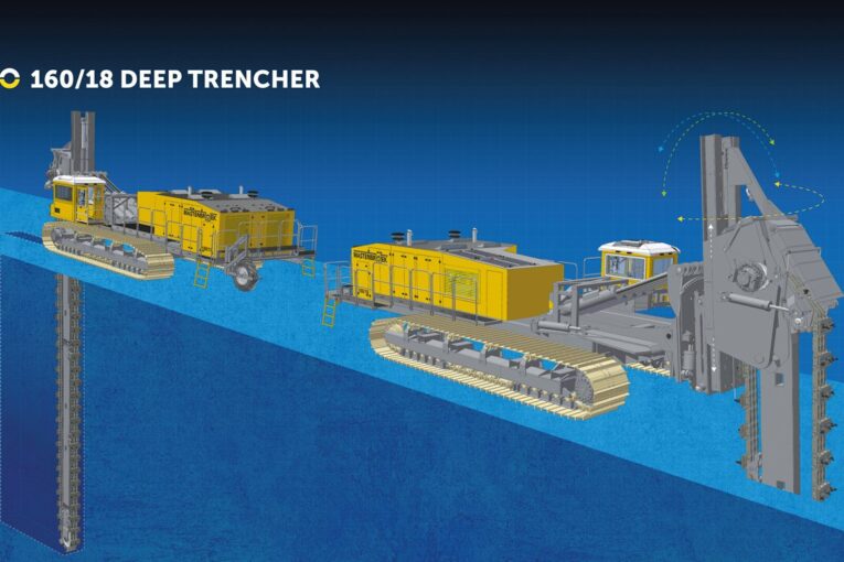 Mastenbroek showcasing their largest ever Trencher at bauma 2022