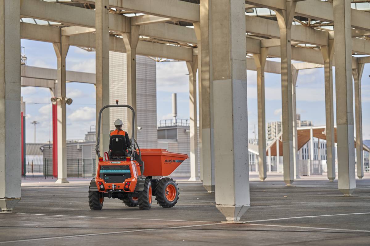 AUSA to showcase new range of fully-electric equipment at bauma