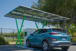 New Solar Canopy enables fast and modular EV Charging