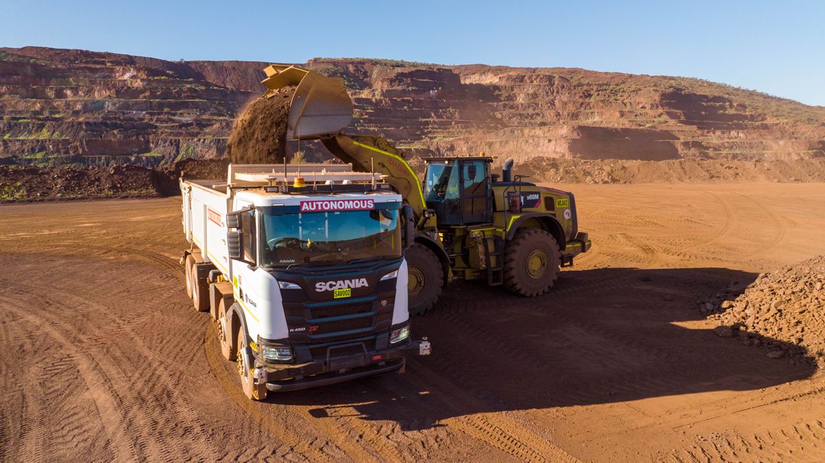 Scania and Rio Tinto developing Autonomous Haulage Solutions