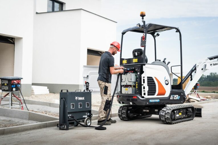 Bobcat unveils two tonne Electric Mini-Excavator at bauma