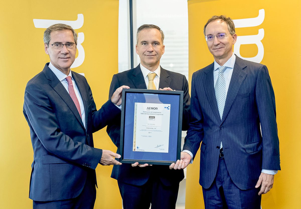 Ferrovial gains AENOR Corporate Governance Certification