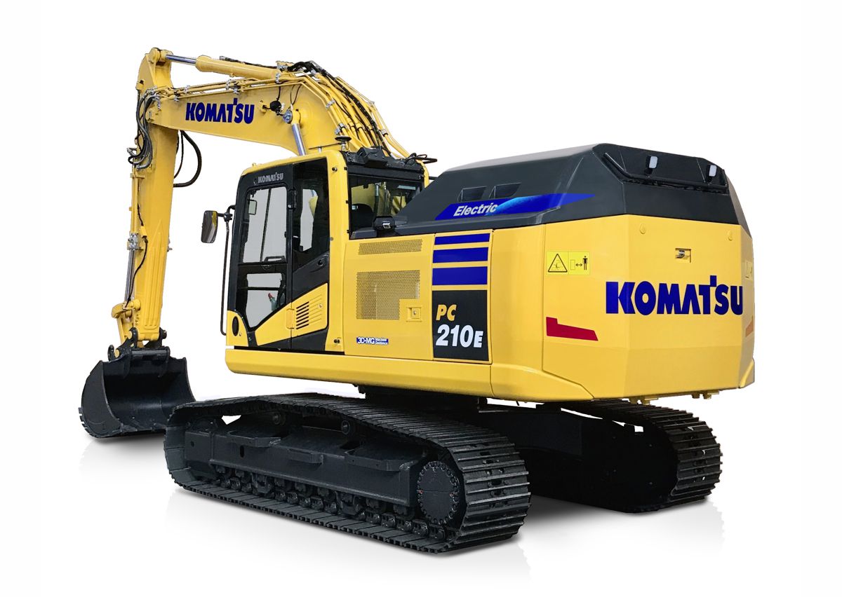 Komatsu to exhibit 20-ton Proterra Electric Hydraulic Excavator at bauma