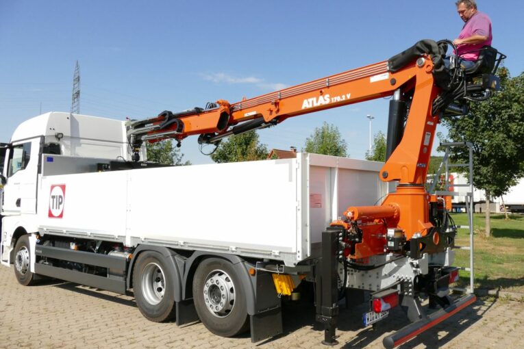TIP acquires ten ATLAS loader cranes