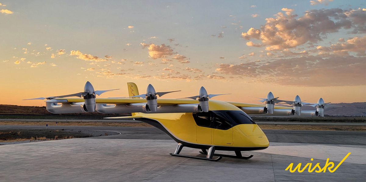 Wisk unveils first electric, self-flying, 4 Seat VTOL Air Taxi