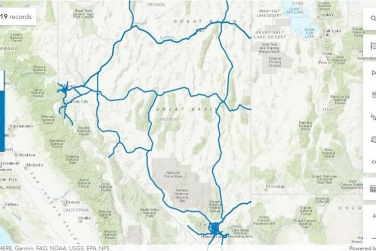 GIS data solutions for the Nevada Department of Transportation