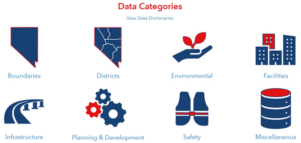 Visitors to the website can access various categories of data about Nevada's highway system.