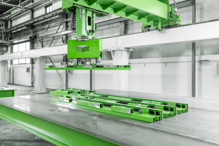 Elematic's new Shuttering Robot boosts Double-Wall Production