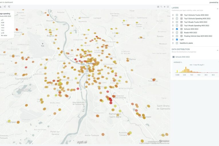 xyzt.traffic.insights helps municipalities improve road safety and traffic emissions