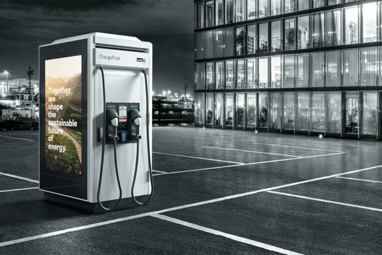 ADS-TEC Energy launches Charging System with Battery and Advertising Display