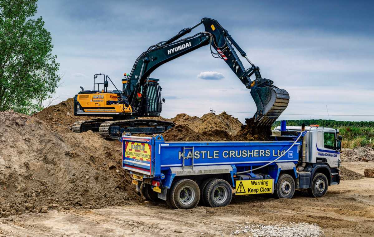 Kastle Crushers future-proofs quarry operations with Hyundai HX220AL Excavator