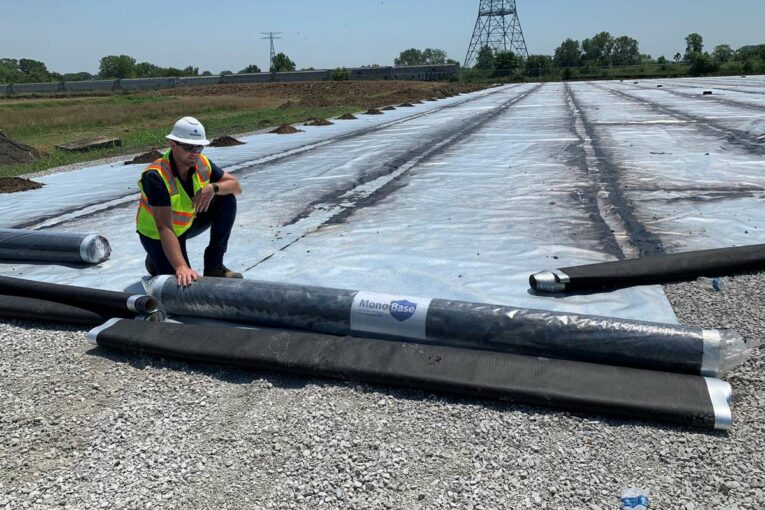 Vapor Barrier System mitigates brownfield Site Contamination