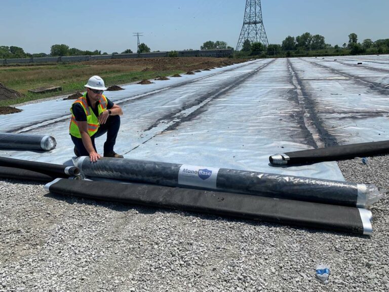 Vapor Barrier System mitigates brownfield Site Contamination