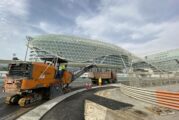 Yas Marina F1 Circuit in Abu Dhabi resurfaced in just two weeks