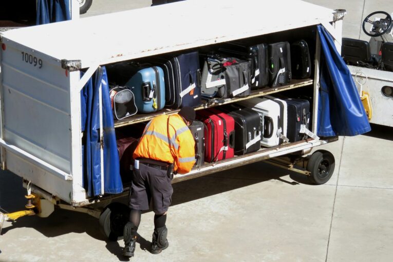 Changi Airport demonstrate Sarcos Robotics Outdoor Baggage Handling System