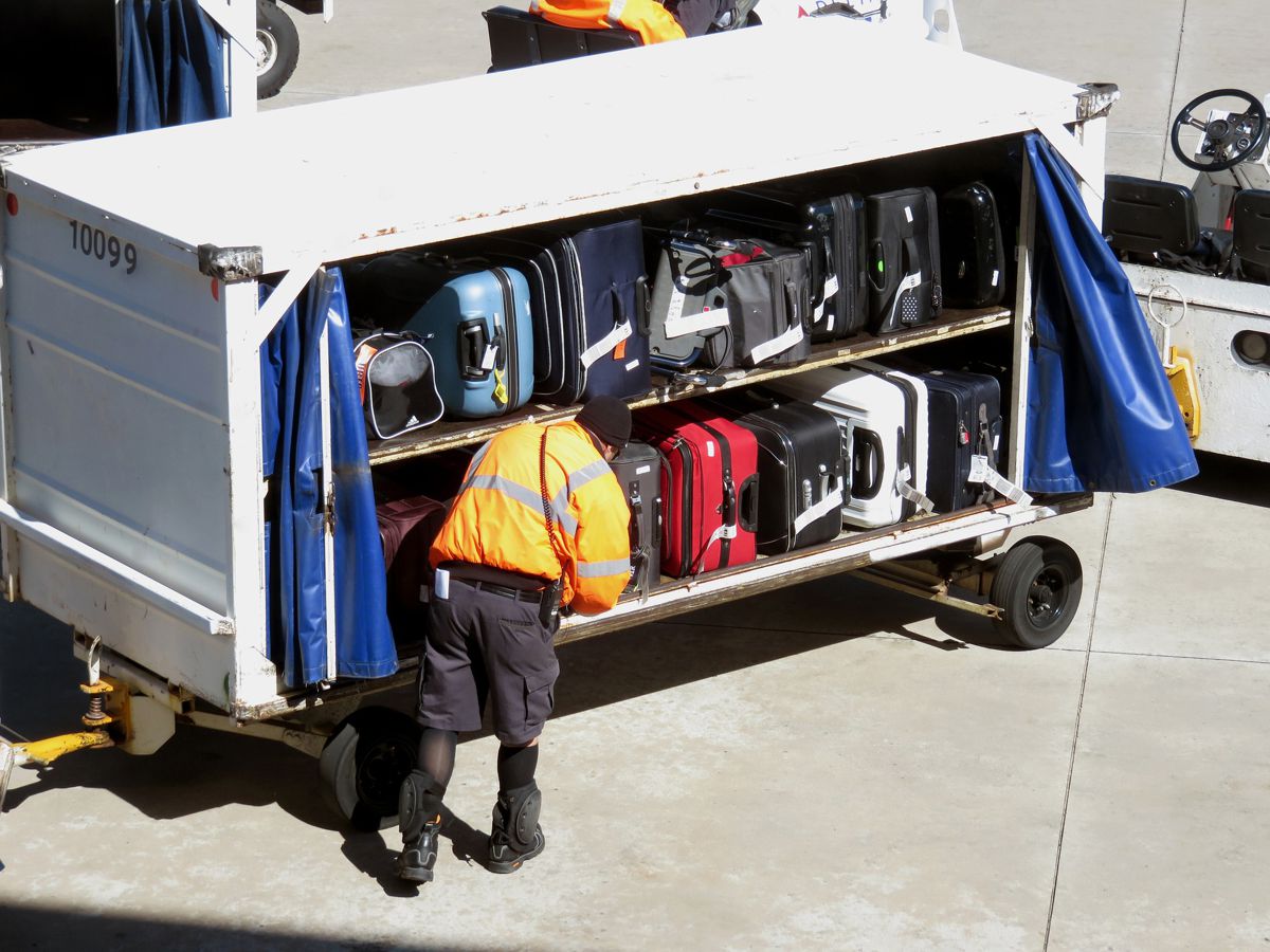 Changi Airport demonstrate Sarcos Robotics Outdoor Baggage Handling System