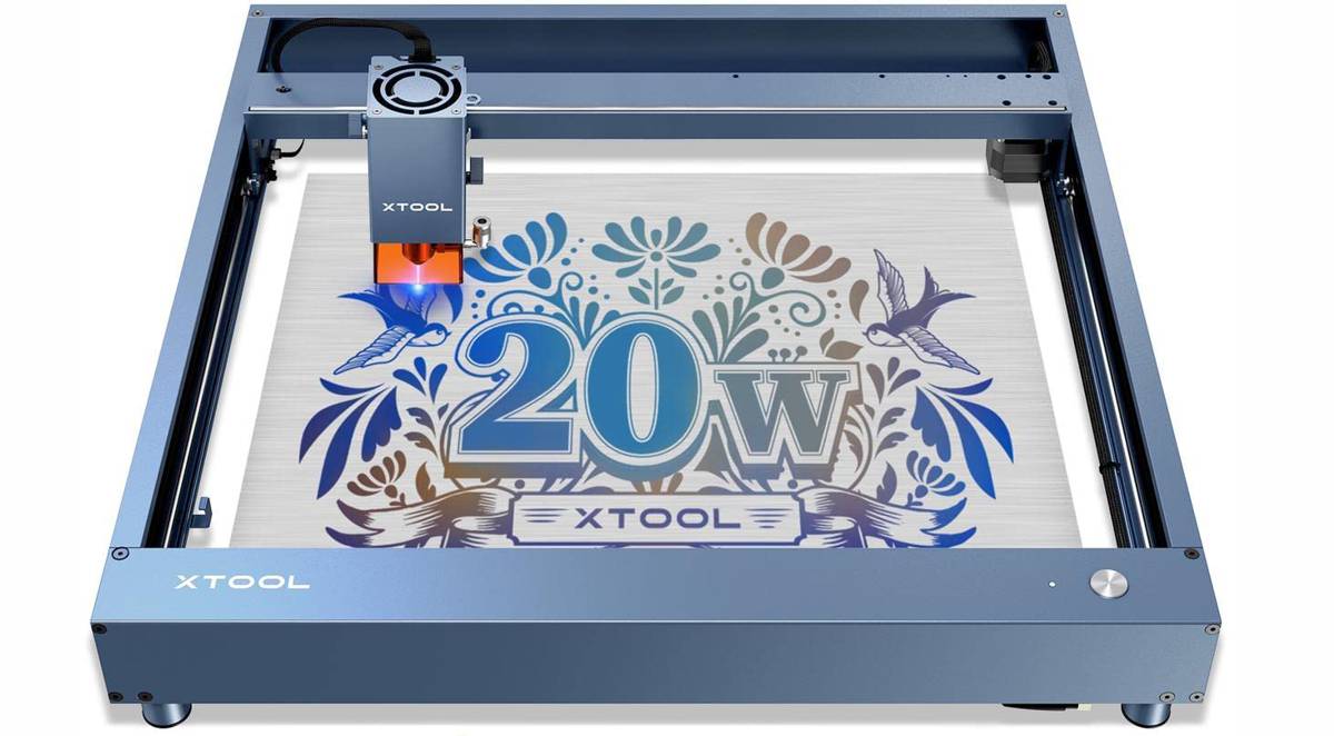 xTool D1 pro Laser Engraver, 20W Output Power DIY Laser Cutter