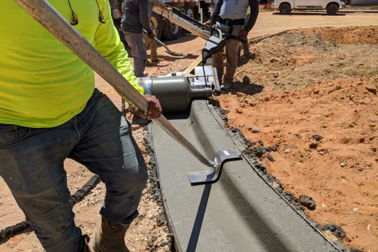 Curb Roller Manufacturing showcasing Curb Tools at World of Concrete