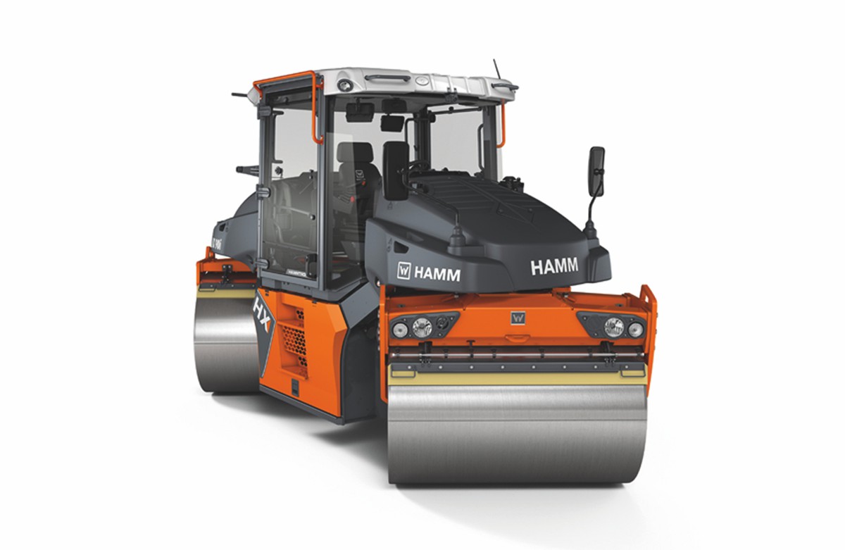 New HAMM HX pivot-steered Tandem Rollers more sustainable and intelligent