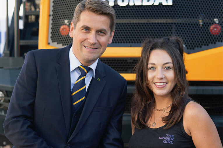 Digger Girl signs up as a Brand Ambassador for Hyundai CEE in 2023