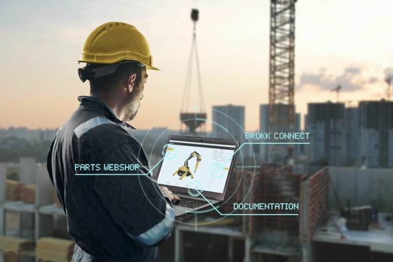 My Brokk Online Platform showcased at World of Concrete