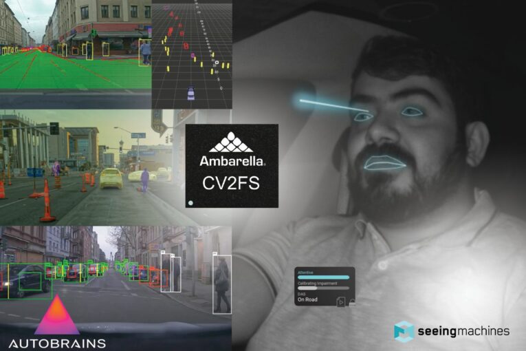 Seeing Machines, Ambarella and Autobrains combine ADAS safety into System-on-Chip