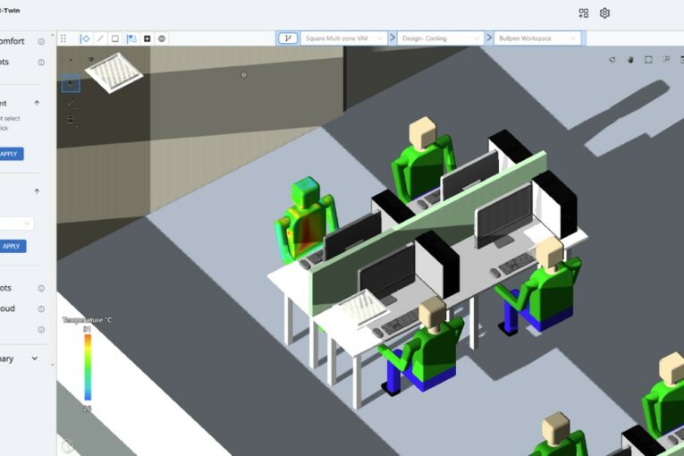 CCTech HVAC Digital Twin powered by Bentley Systems iTwin