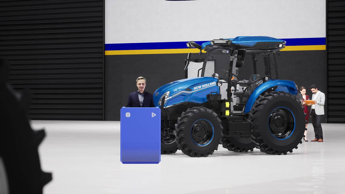 New Holland expands into the metaverse with Microsoft and Touchcast