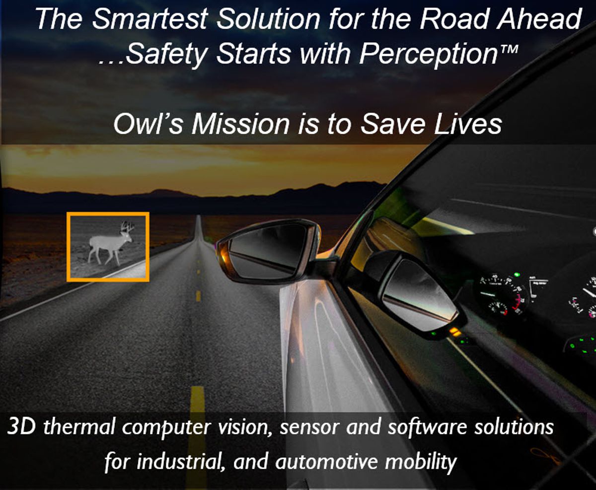 Owl Autonomous Imaging launches Monocular 3D Thermal Ranger at CES