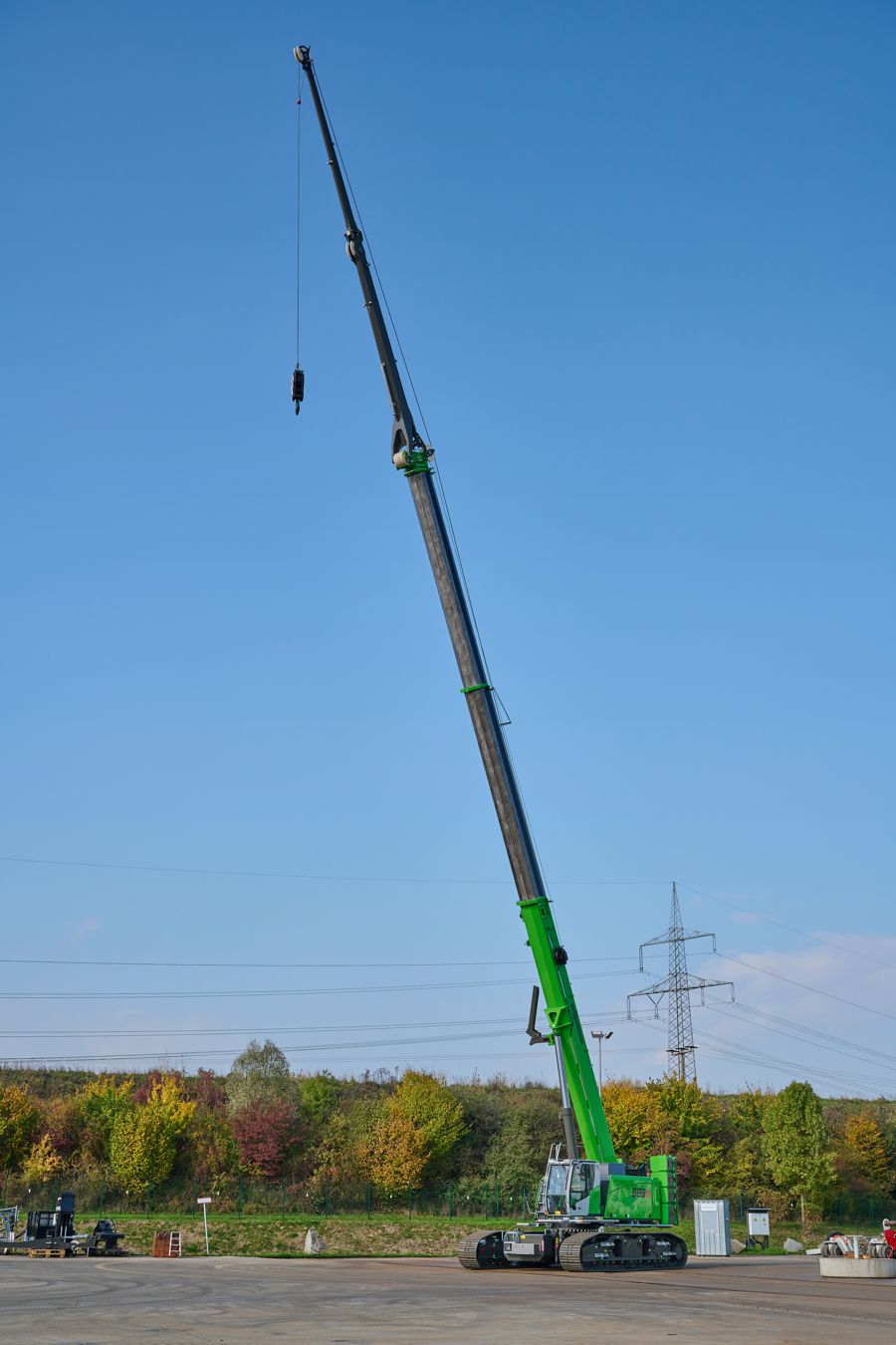 SENNEBOGEN expands range with new 80 tonne Telescopic Crawler Crane