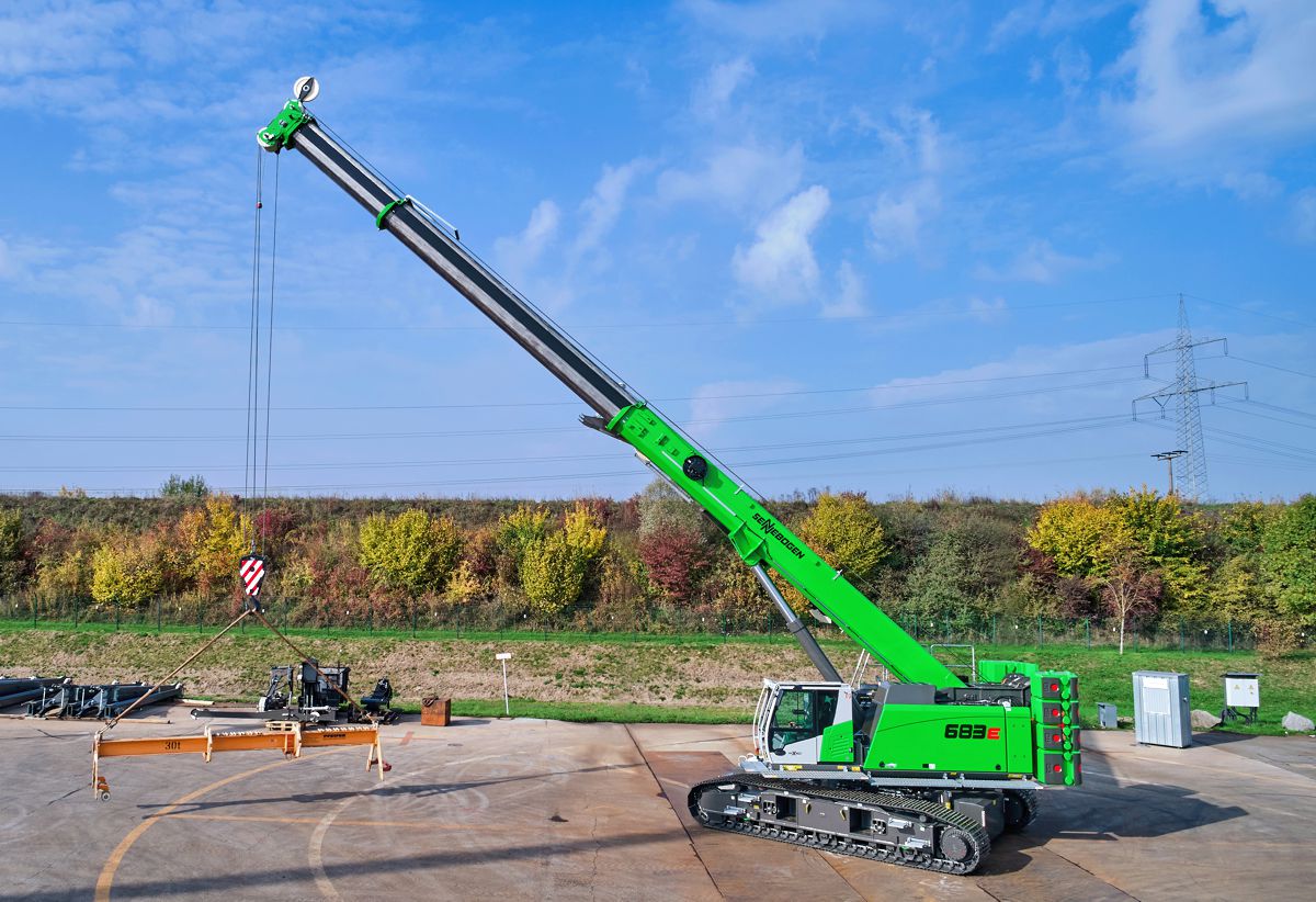 SENNEBOGEN expands range with new 80 tonne Telescopic Crawler Crane
