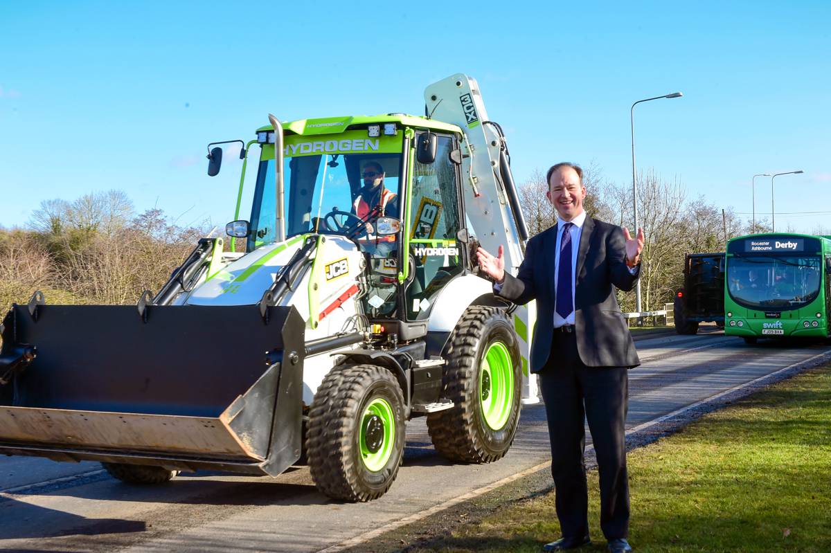 UK approves Hydrogen-powered Diggers to drive on British roads