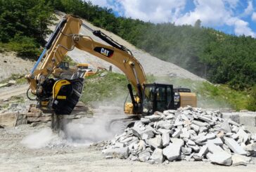 MB Crusher equipped excavators return waste to the production cycle