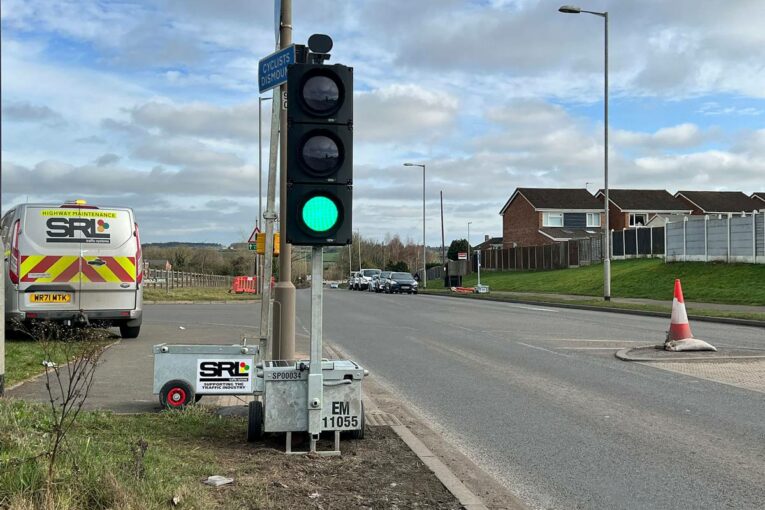 SRL brings solar technology to Mobile Traffic Signals