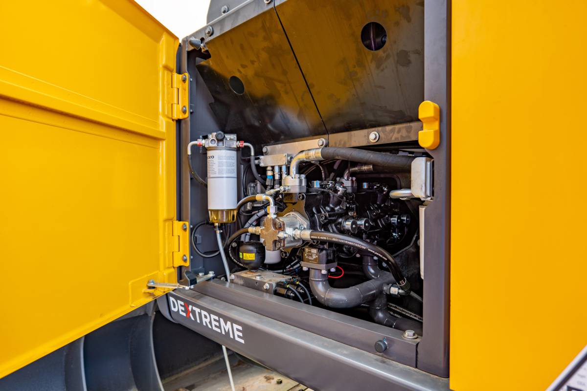 Danfoss field trials Dextreme system in Volvo Excavators