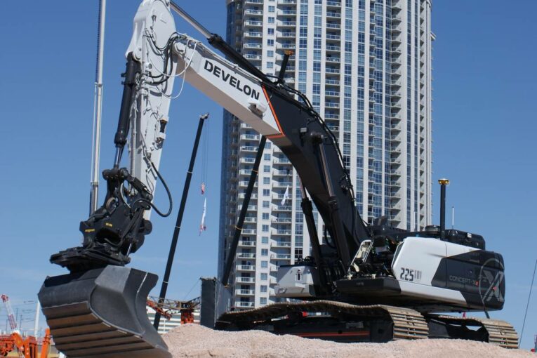 DEVELON unveils first branded Machines at Conexpo