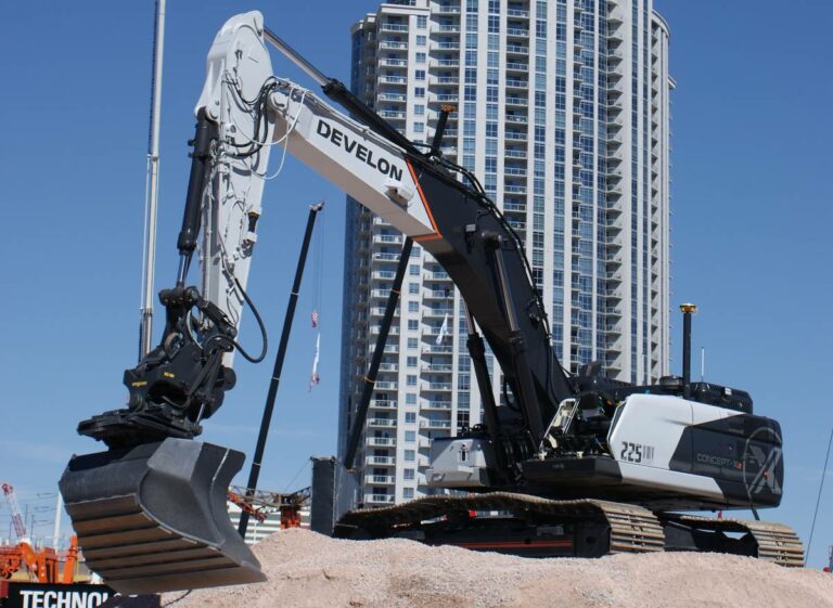 DEVELON unveils first branded Machines at Conexpo