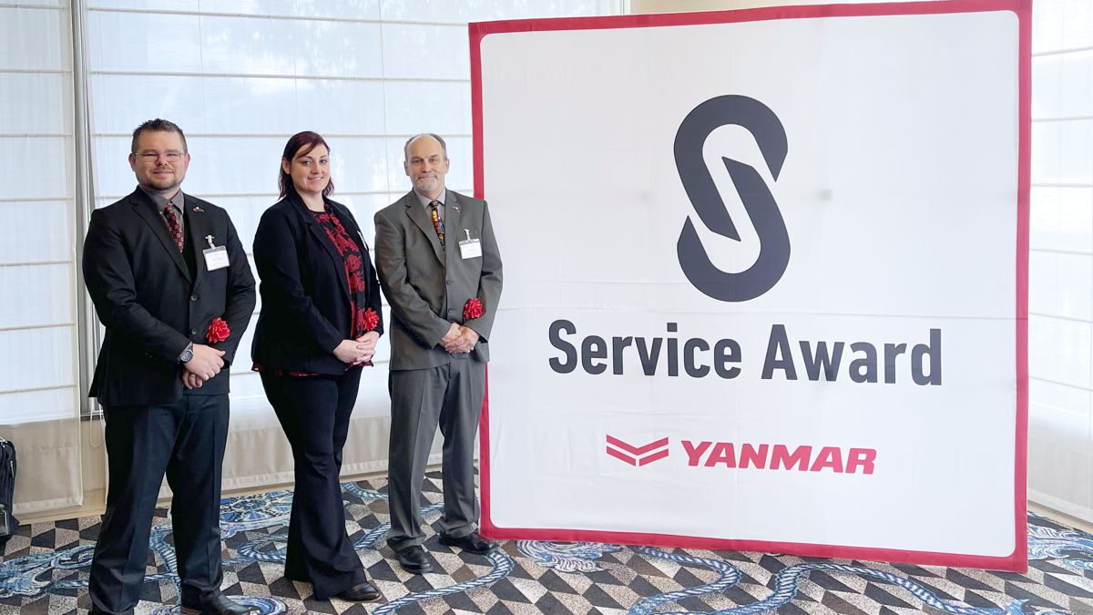 Yanmar America Customer Service Team win Global Awards