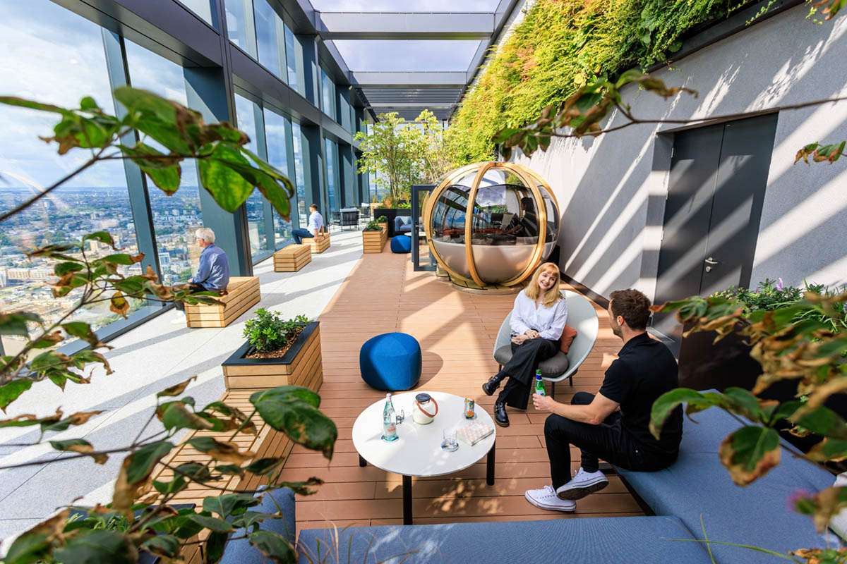 Biotecture remotely monitored Living Walls installed at The Sky Terrace