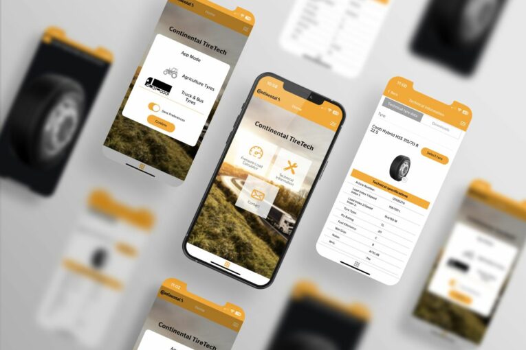 Continental unveils TireTech App for Trucks and Buses