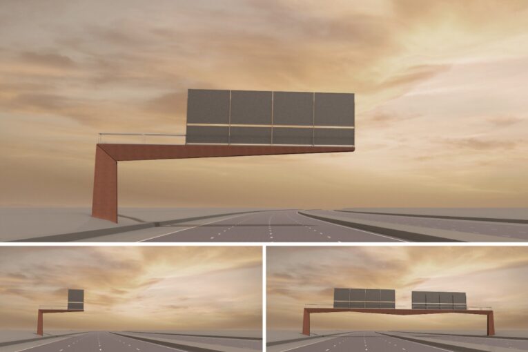 National Highways unveils winning Gantry of the Future