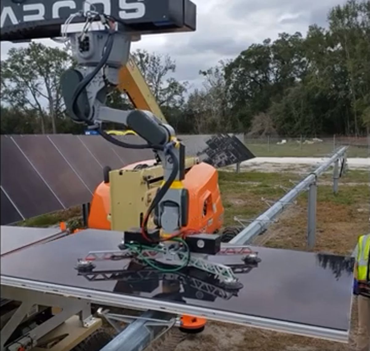 Sarcos celebrates validation of Robotic Manipulation of Photovoltaic Panels