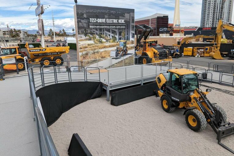 VolvoCE showcasing the present and future of the Construction Industry at Conexpo