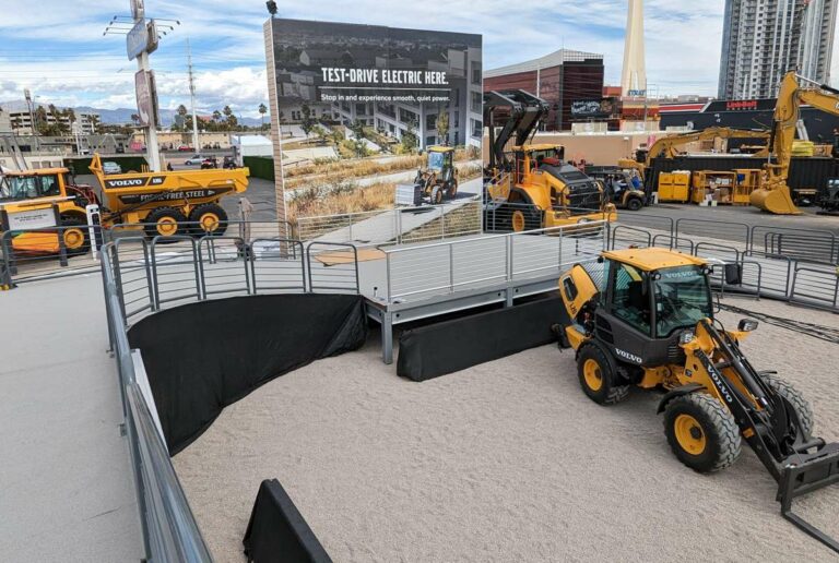 VolvoCE showcasing the present and future of the Construction Industry at Conexpo