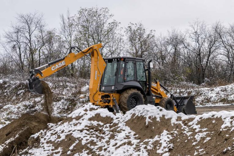 Meet the all-New CASE 580SV Construction King™ Backhoe Loader