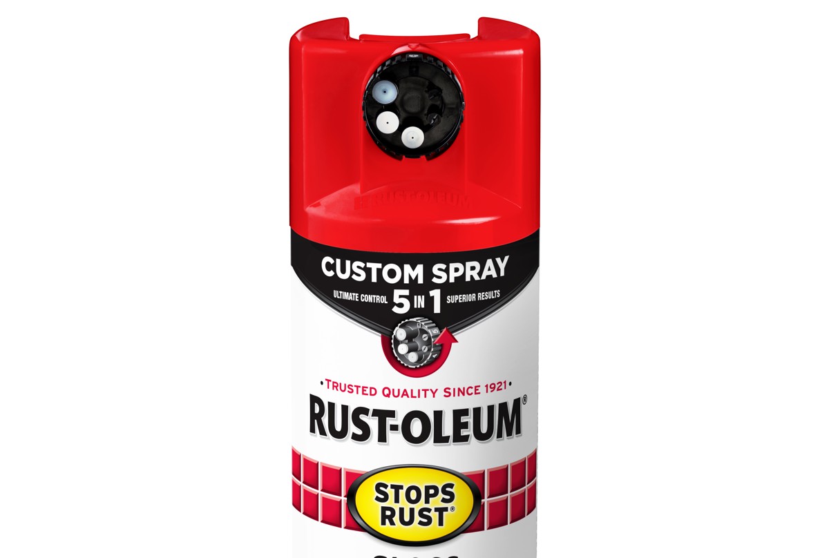 Spray Paint has evolved with the Rust-Oleum Custom Spray 5-in-1 