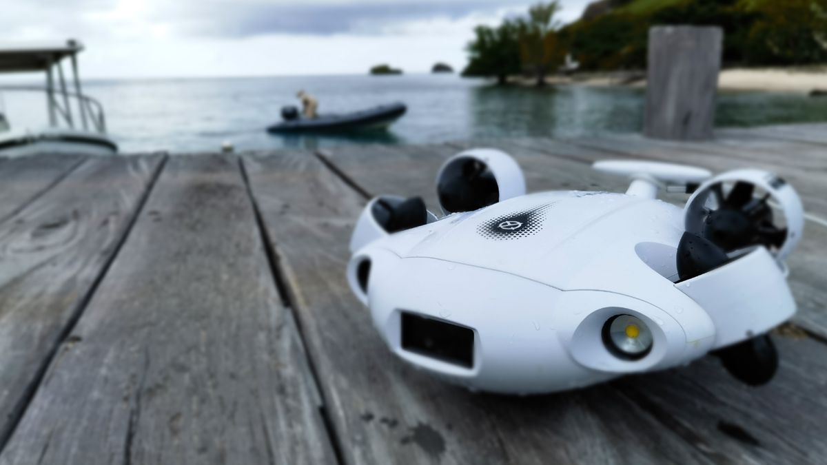 Meet the FIFISH V-EVO Underwater Drone